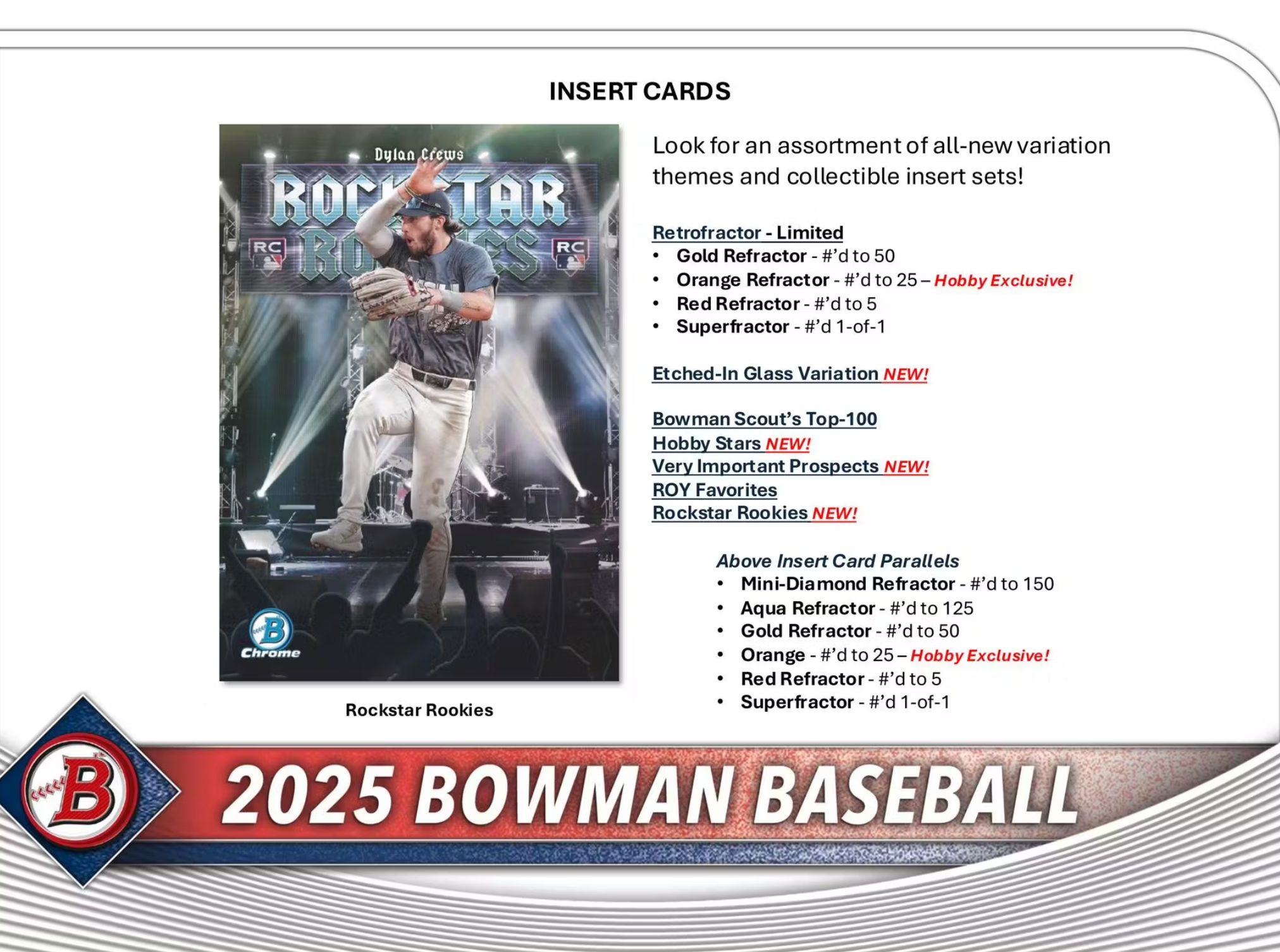 2025 Bowman Baseball Hobby Jumbo Box