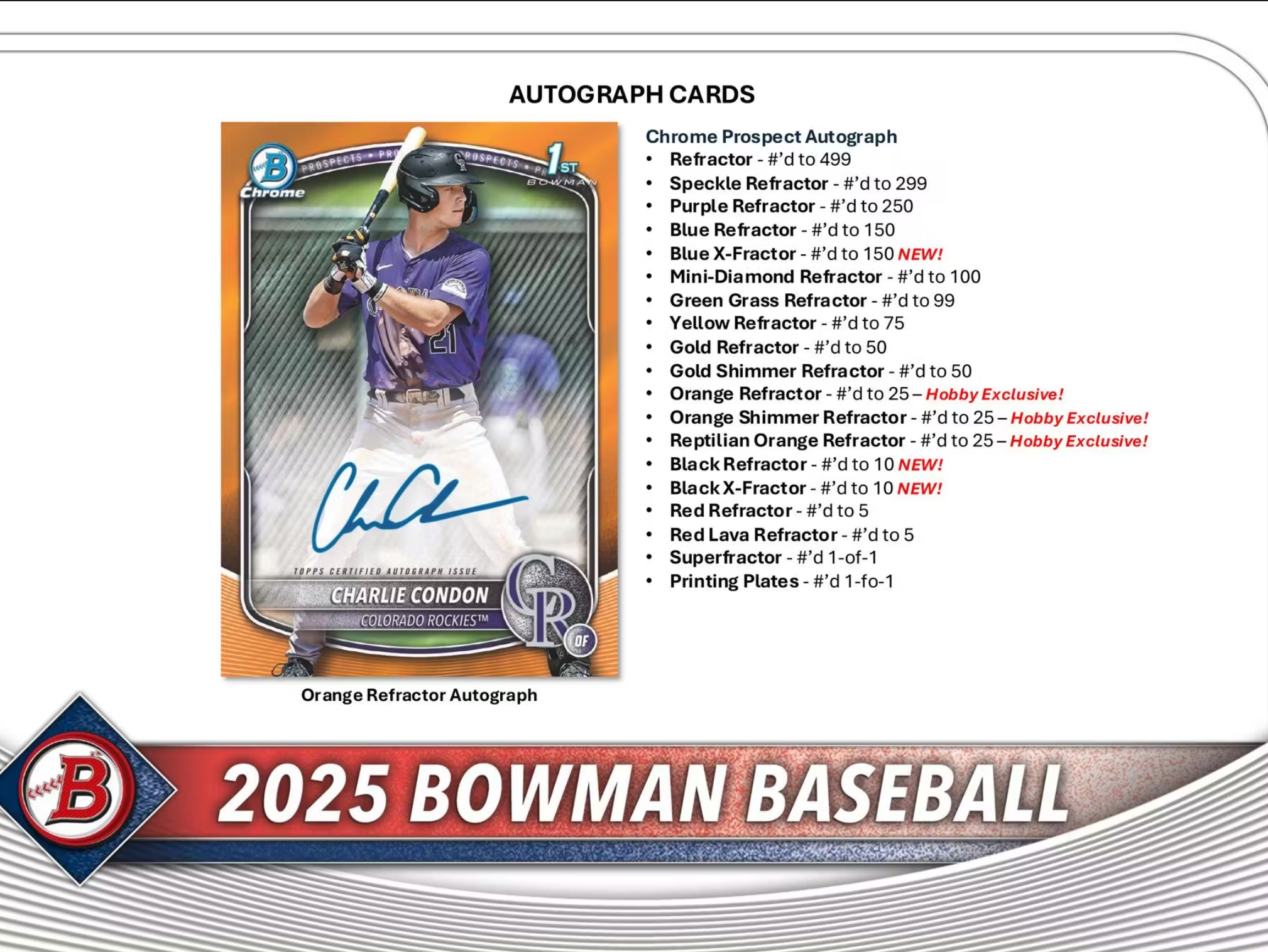 2025 Bowman Baseball Hobby Jumbo Box