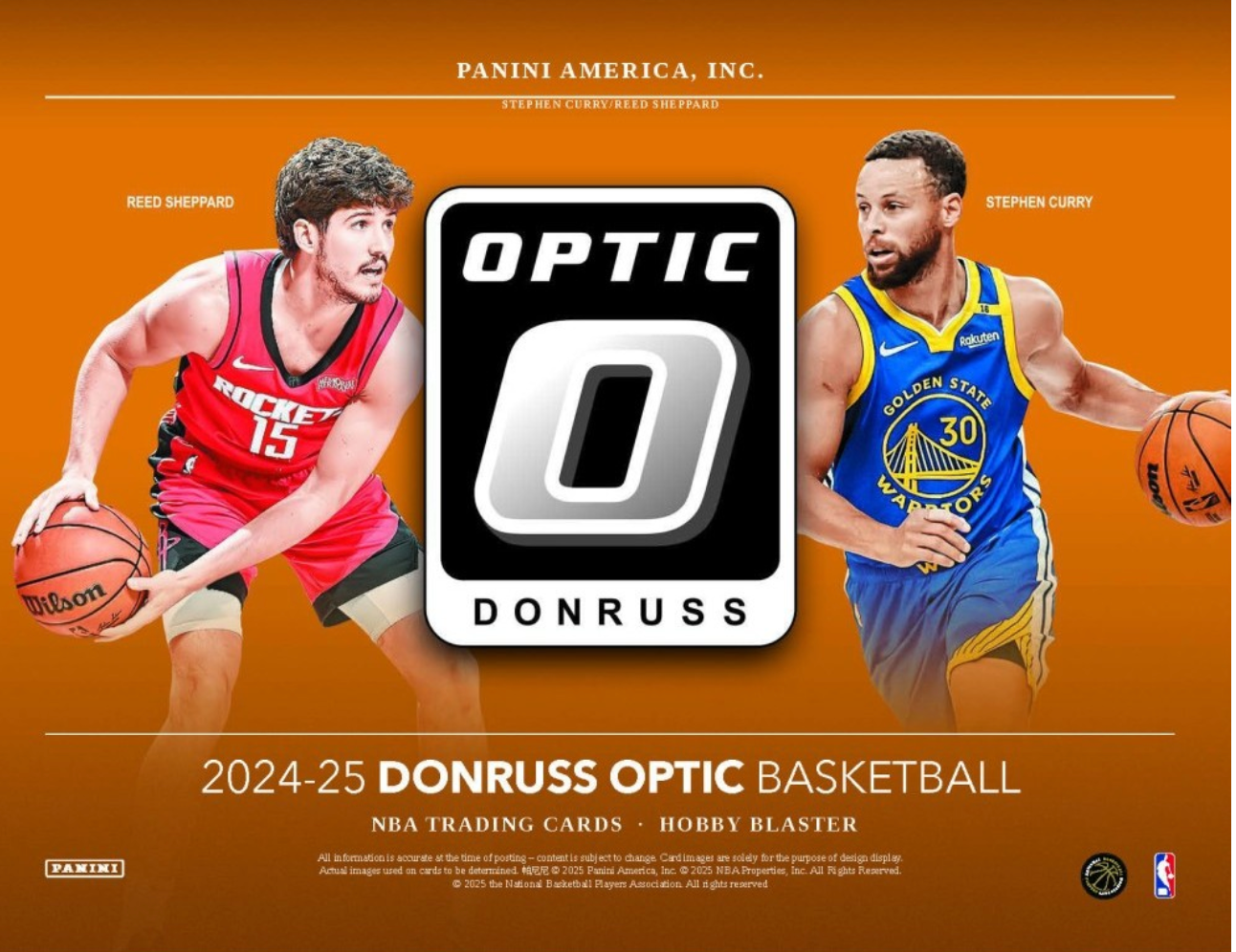 2024/25 Panini Donruss Optic Basketball Hobby Blaster Box