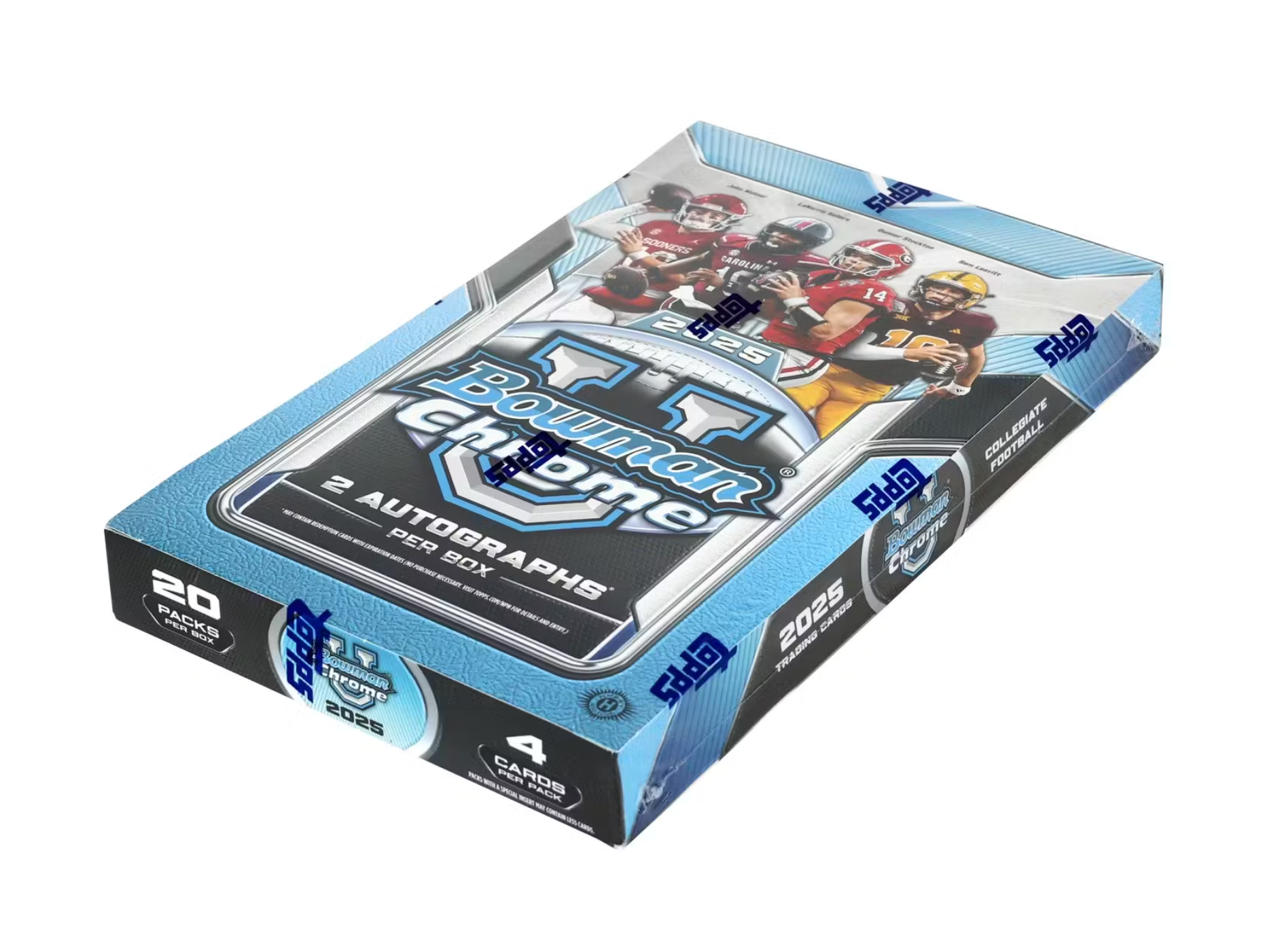 2025 Bowman University Chrome Football Hobby Box