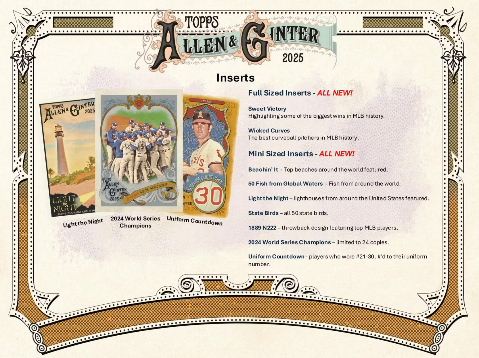 2025 Topps Allen & Ginter Baseball 8-Pack Blaster Box