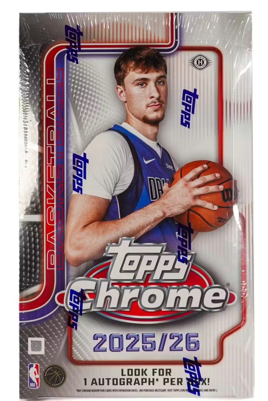 2025/26 Topps Chrome Basketball Hobby Box