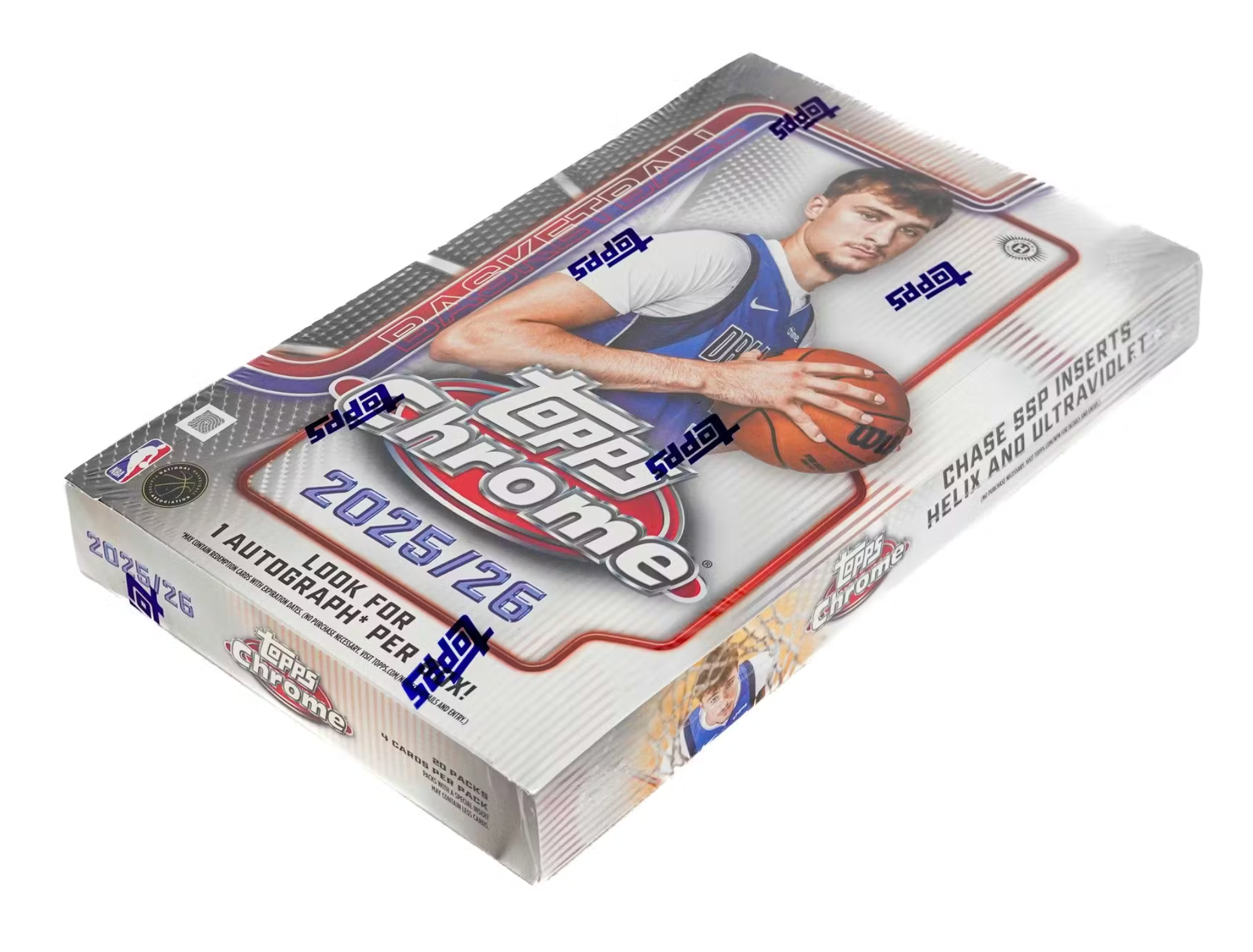 2025/26 Topps Chrome Basketball Hobby Box