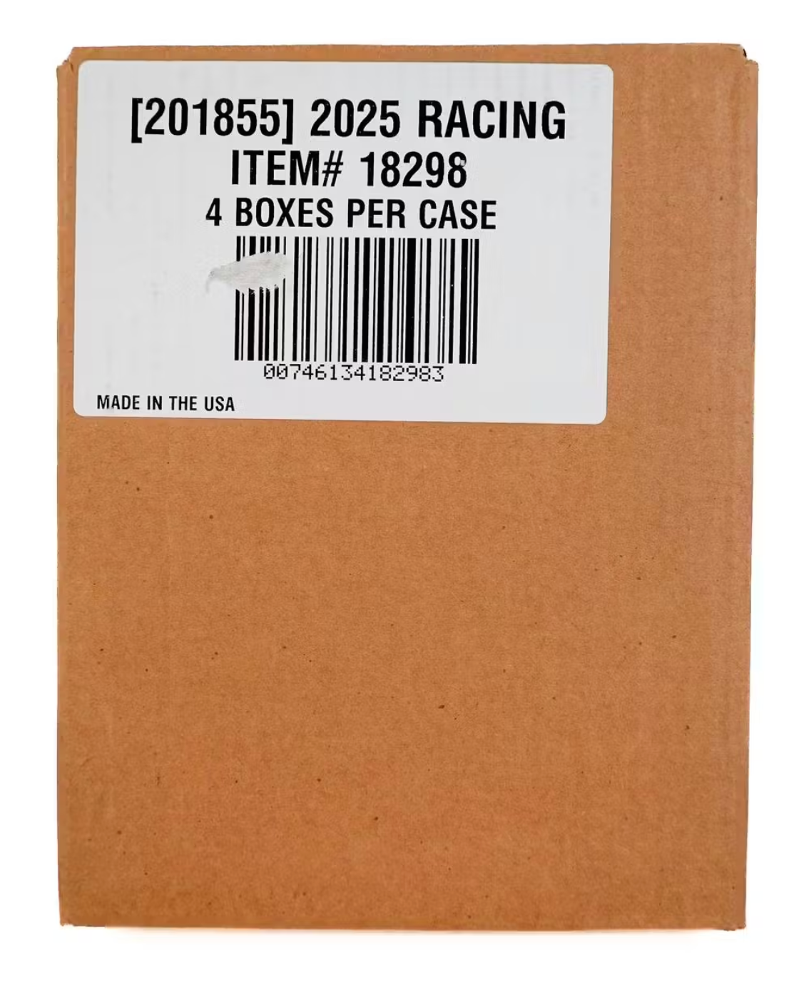 2025 Panini National Treasures Racing Hobby 4-Box Case
