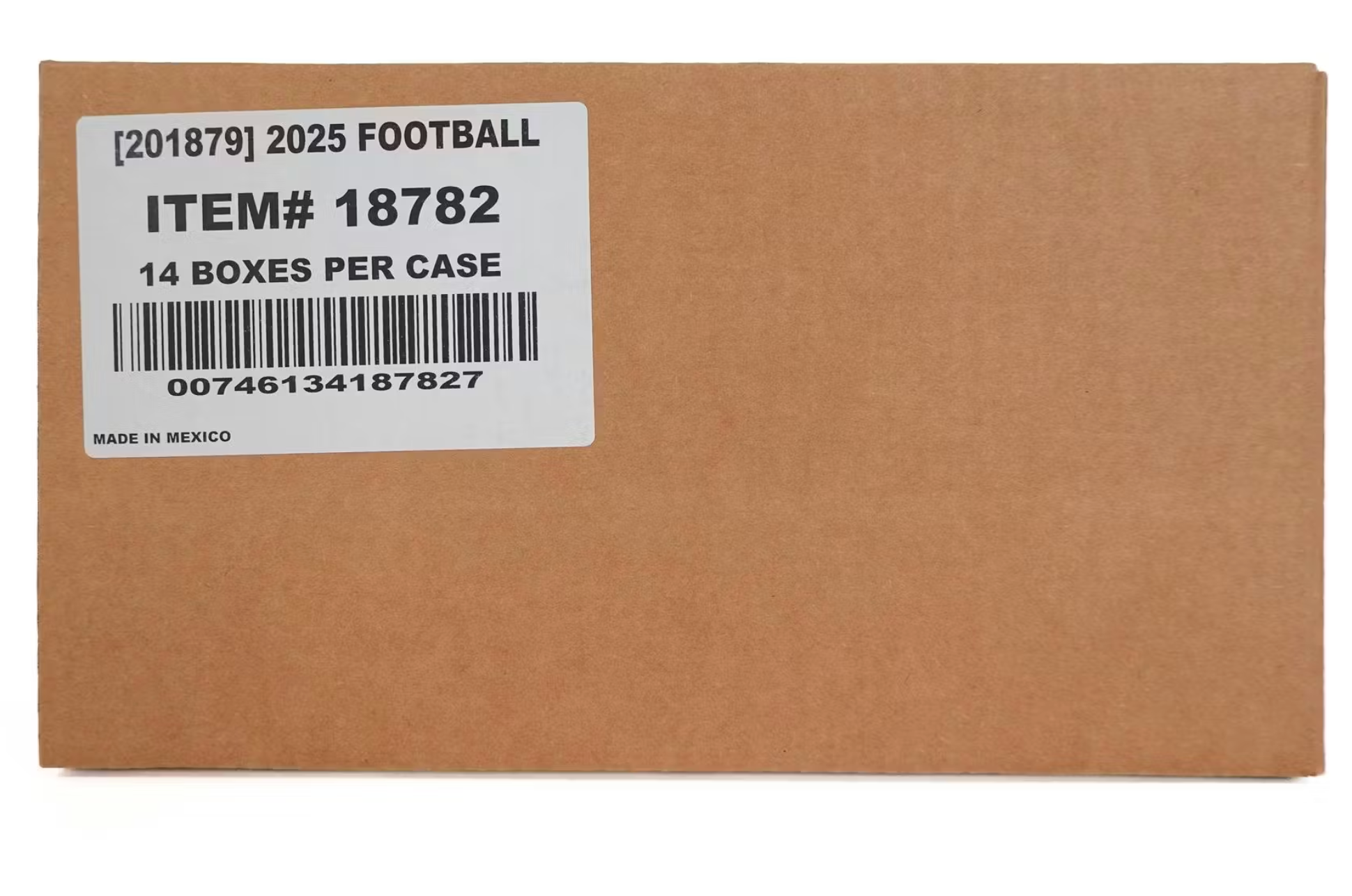 2025 Panini Rookies & Stars Football Hobby 14-Box Factory Sealed Case