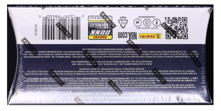 2021-22 Panini Crown Royale Basketball Lucky Envelopes Pack