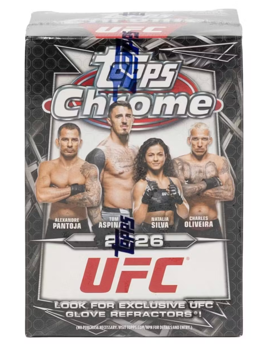 2026 Topps Chrome UFC Blaster Box