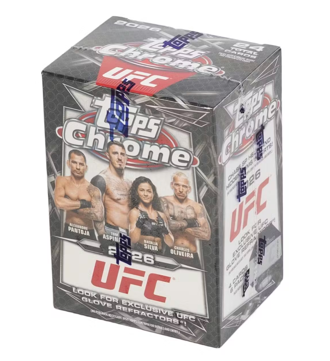 2026 Topps Chrome UFC Blaster Box