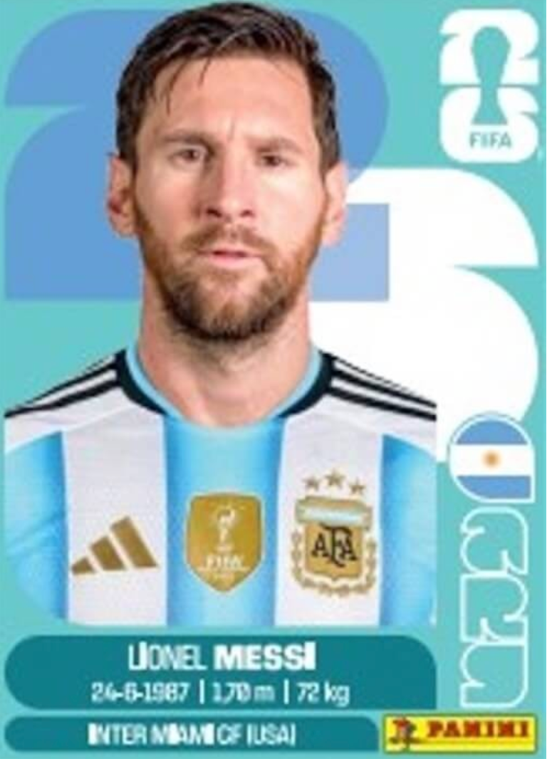 2026 Panini FIFA World Cup Soccer 25-Pack Sticker Box - U.S. Version