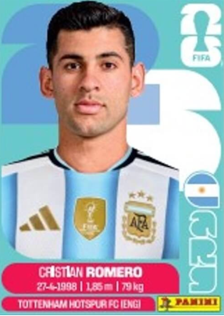 2026 Panini FIFA World Cup Soccer 25-Pack Sticker Box - U.S. Version