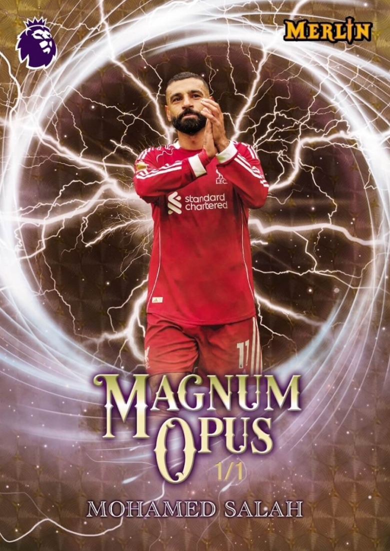 2025-26 Topps Merlin English Premier League Soccer Hobby Box