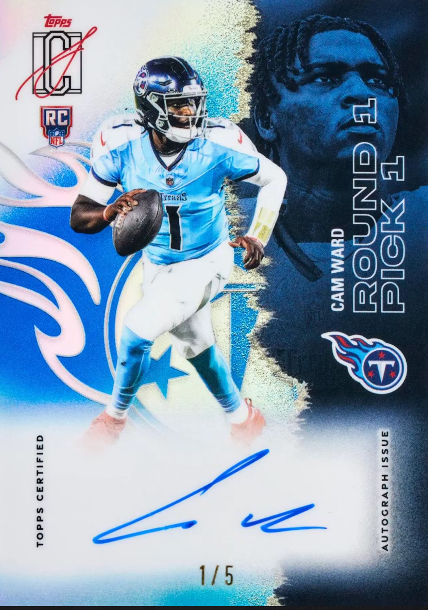 2025 Topps Signature Class Football Blaster Box