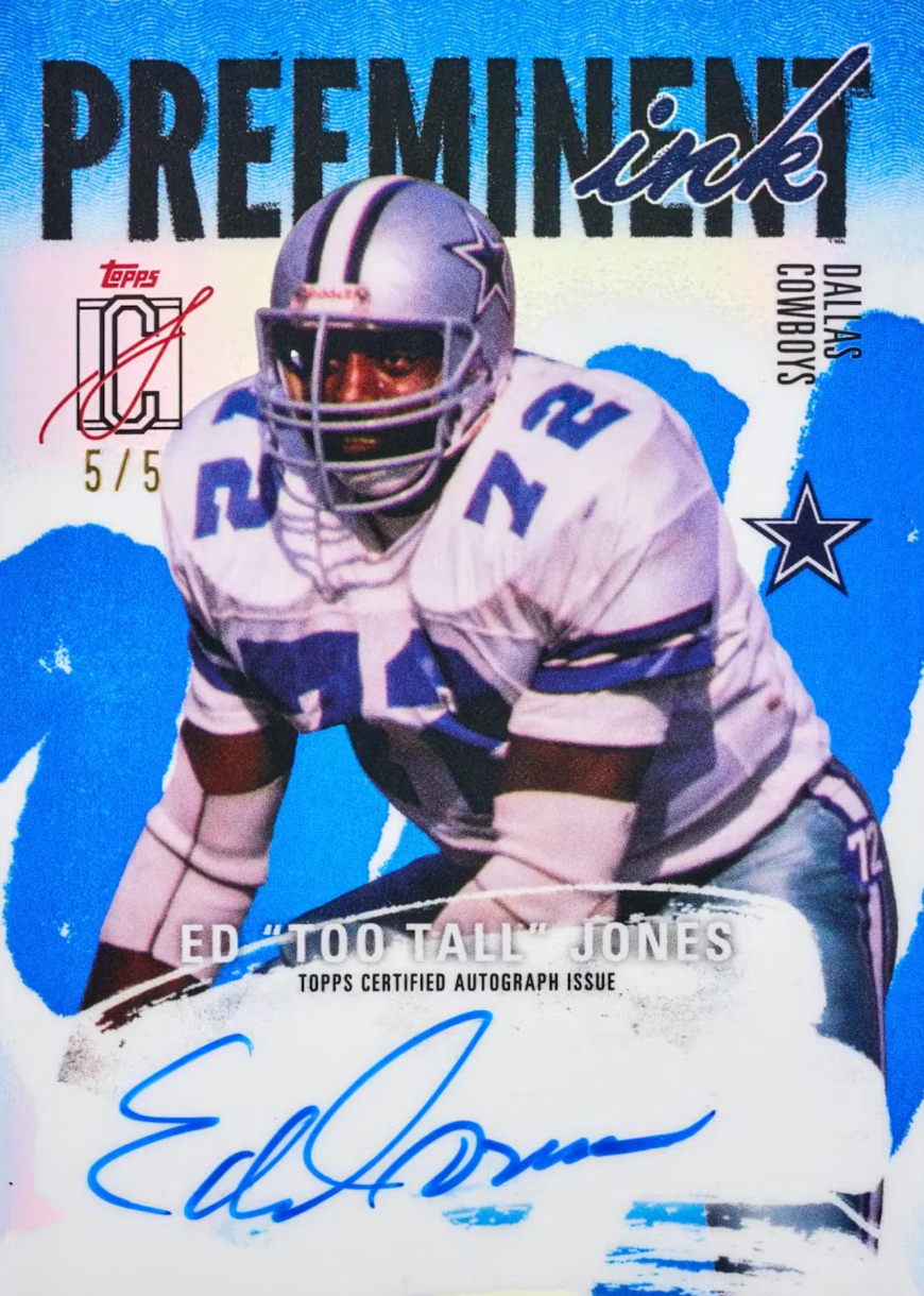 2025 Topps Signature Class Football Blaster Box