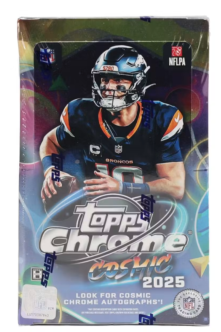 2025 Topps Cosmic Chrome Football Hobby Box OL