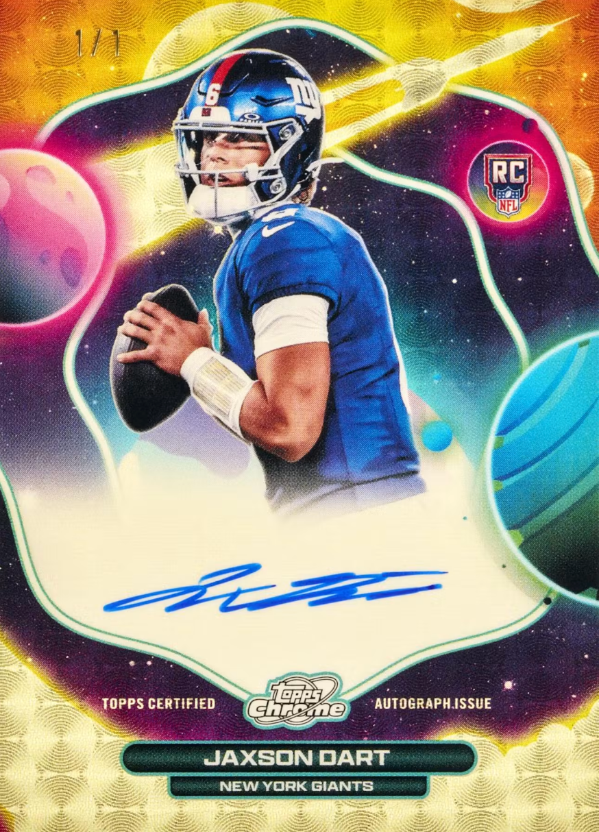 2025 Topps Cosmic Chrome Football Hobby Box OL