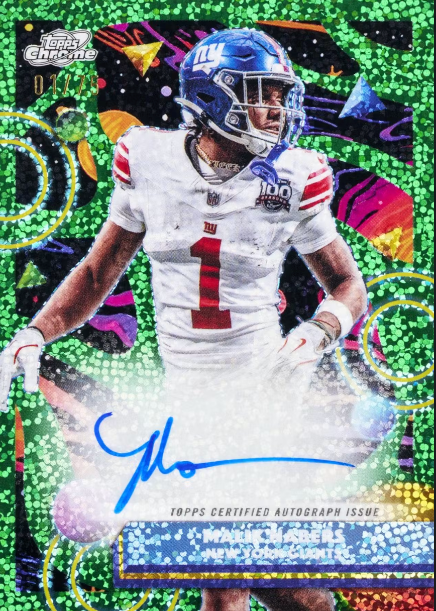 2025 Topps Cosmic Chrome Football Hobby Box OL