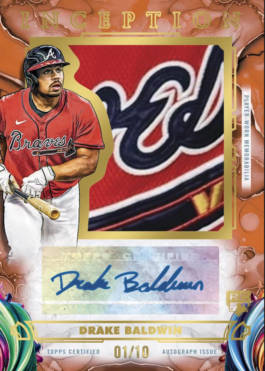 2025 Topps Inception Baseball Hobby Box
