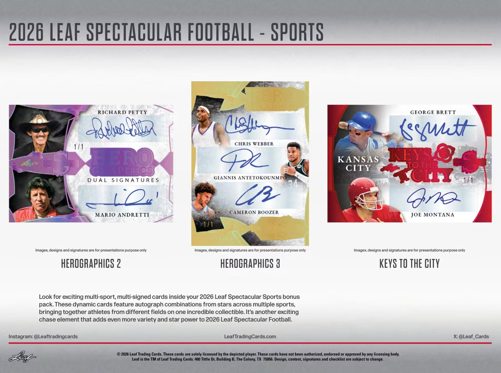 2026 Leaf Spectacular Football Box