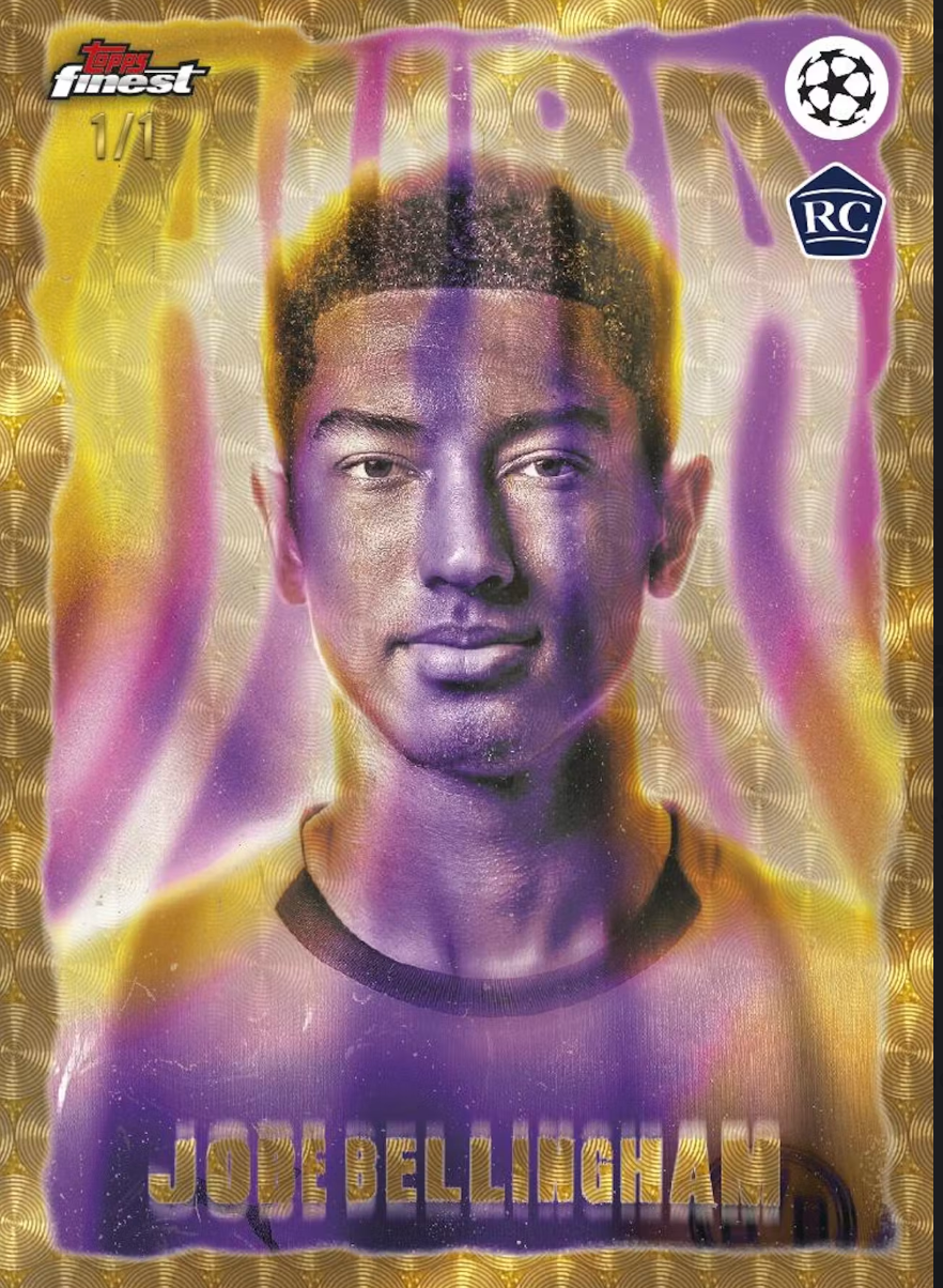 2025-26 Topps UEFA Club Competitions Finest Soccer Hobby Box