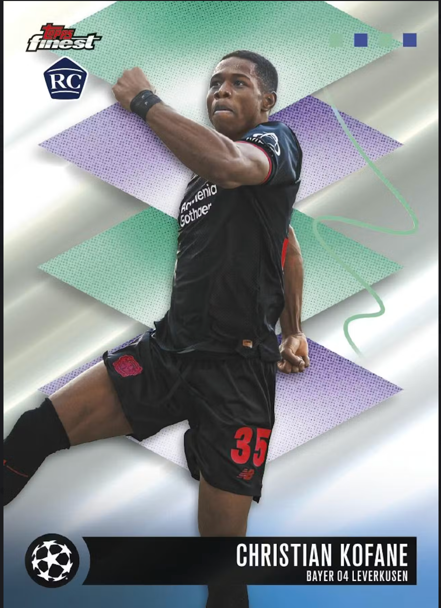 2025-26 Topps UEFA Club Competitions Finest Soccer Hobby Box