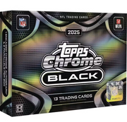 2025 Topps Chrome Black Football Hobby Box