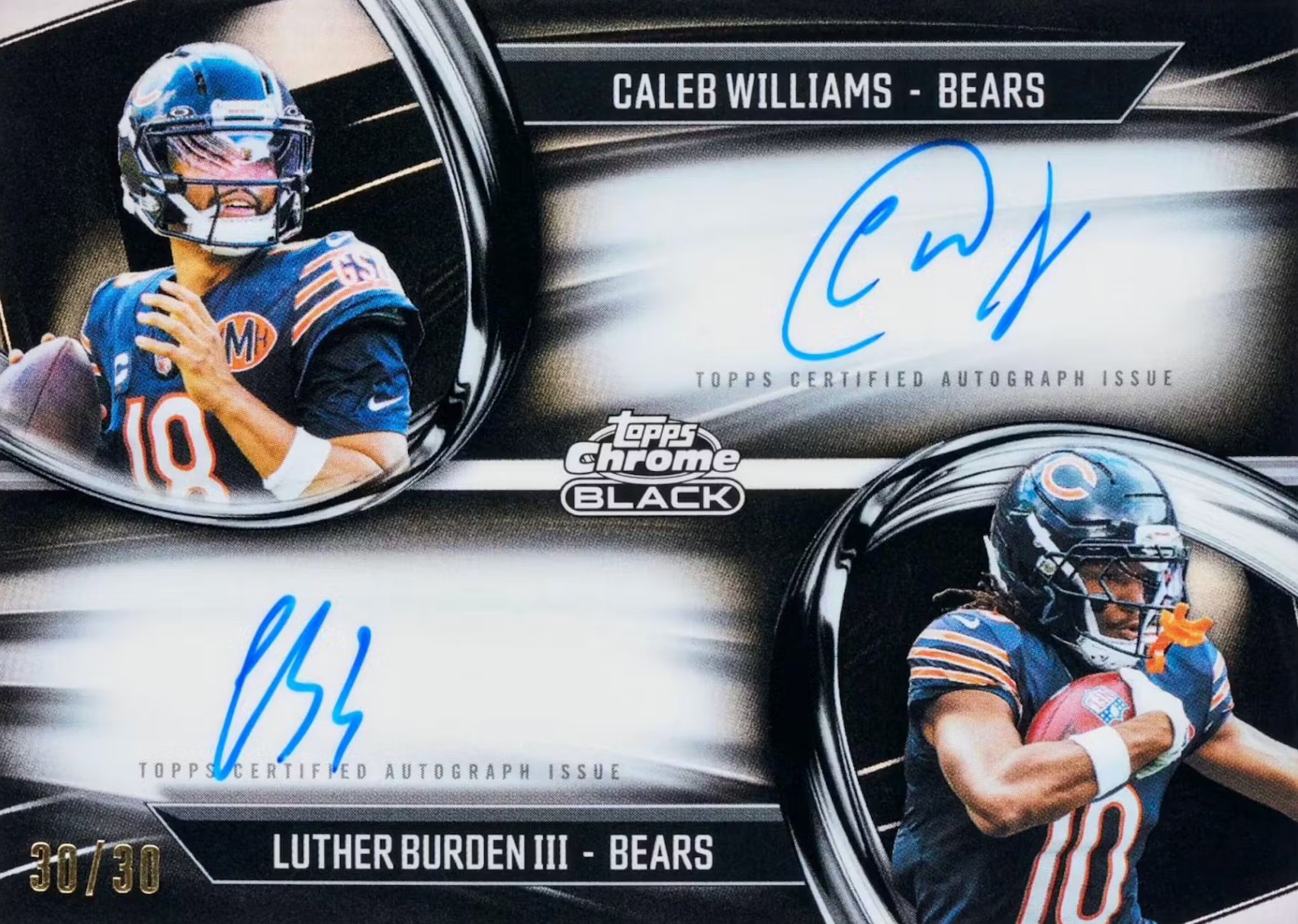 2025 Topps Chrome Black Football Hobby Box