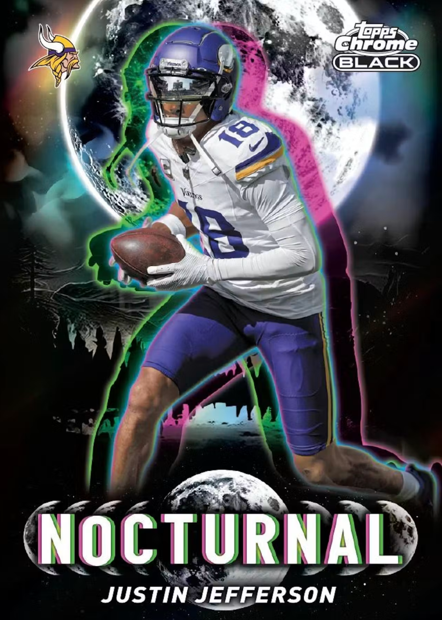 2025 Topps Chrome Black Football Hobby Box