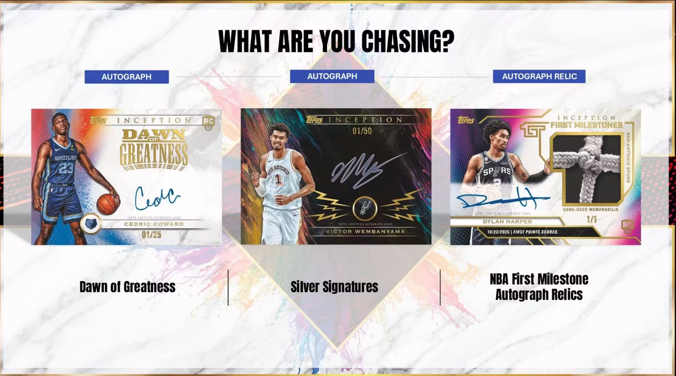 2025-26 Topps Inception Basketball Hobby Box