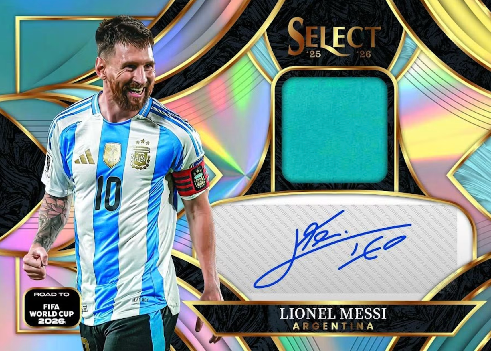 2025-26 Panini Select Road To FIFA World Cup 2026 Soccer Hobby Box