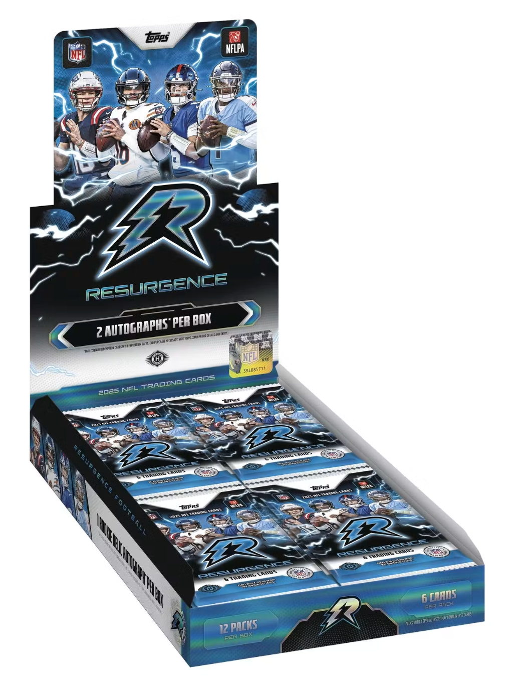 2025 Topps Resurgence Football Hobby Box