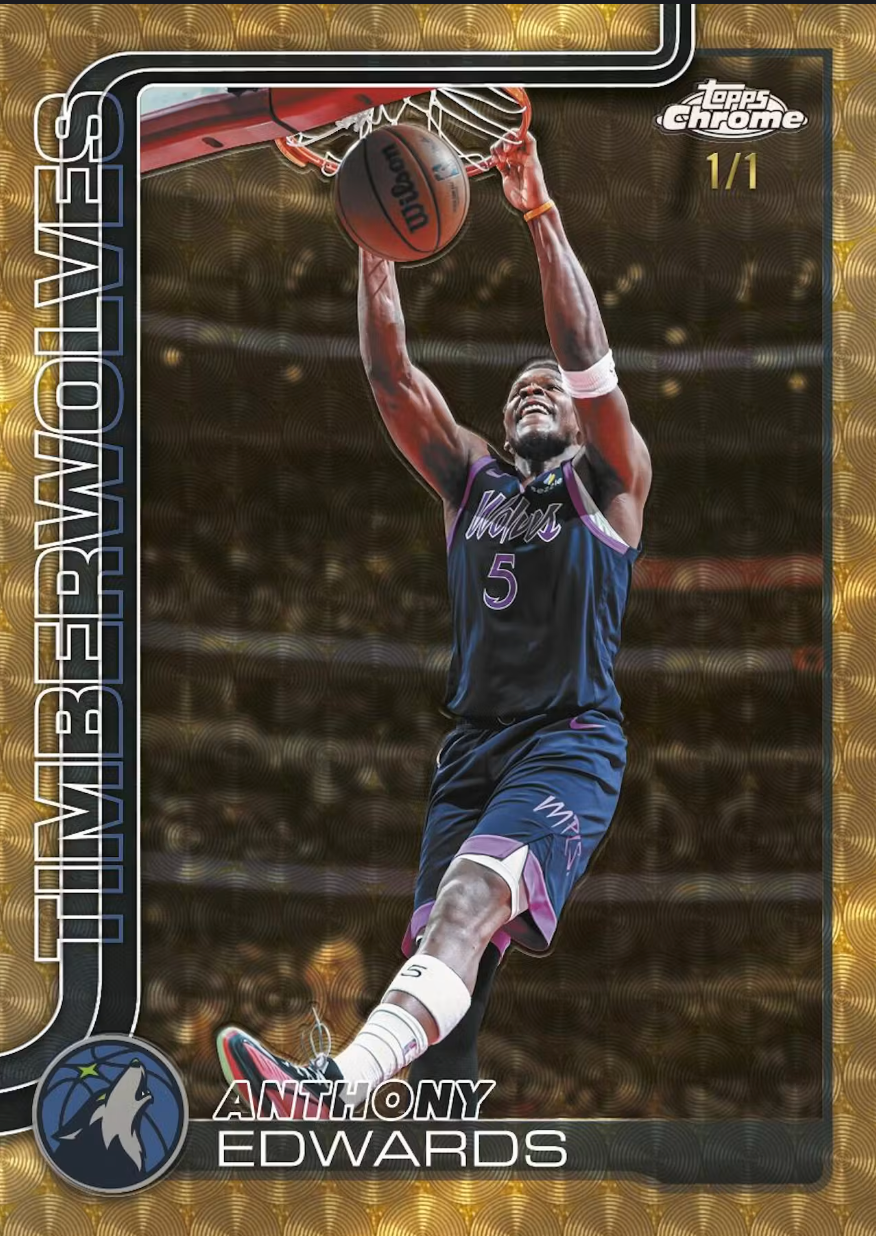 2025-26 Topps Chrome Update Series Basketball Blaster Box