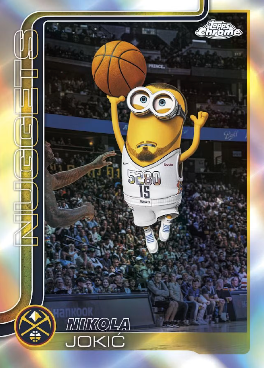 2025-26 Topps Chrome Update Series Basketball Hobby Box