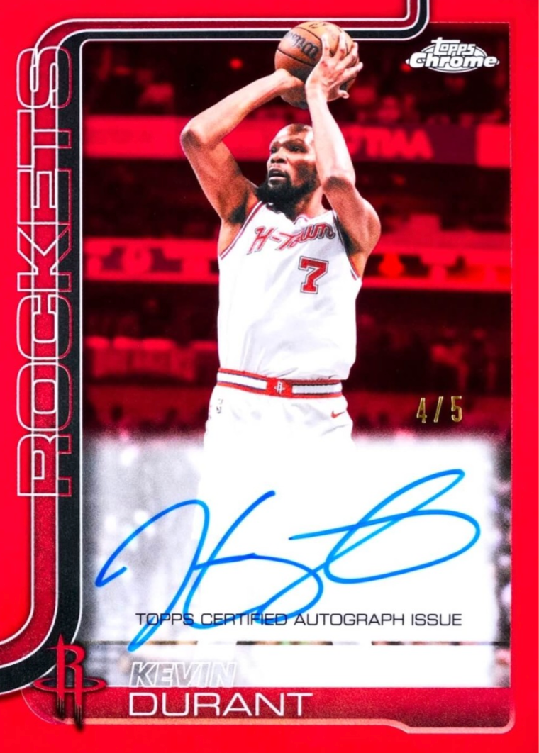 2025-26 Topps Chrome Update Series Basketball Hobby Box