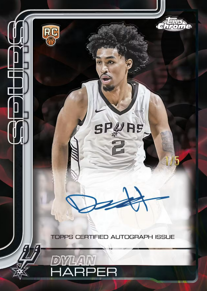 2025-26 Topps Chrome Update Series Basketball Hobby Jumbo Box