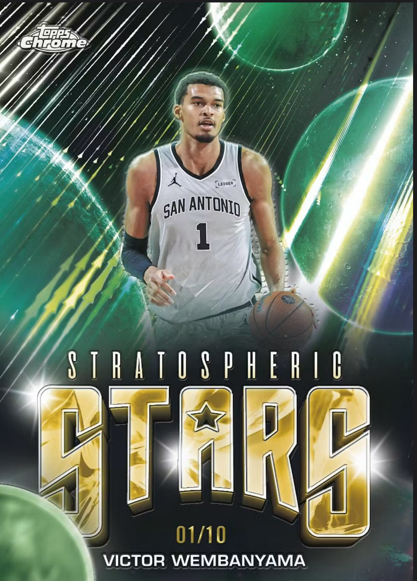 2025-26 Topps Chrome Update Series Basketball Hobby Jumbo Box