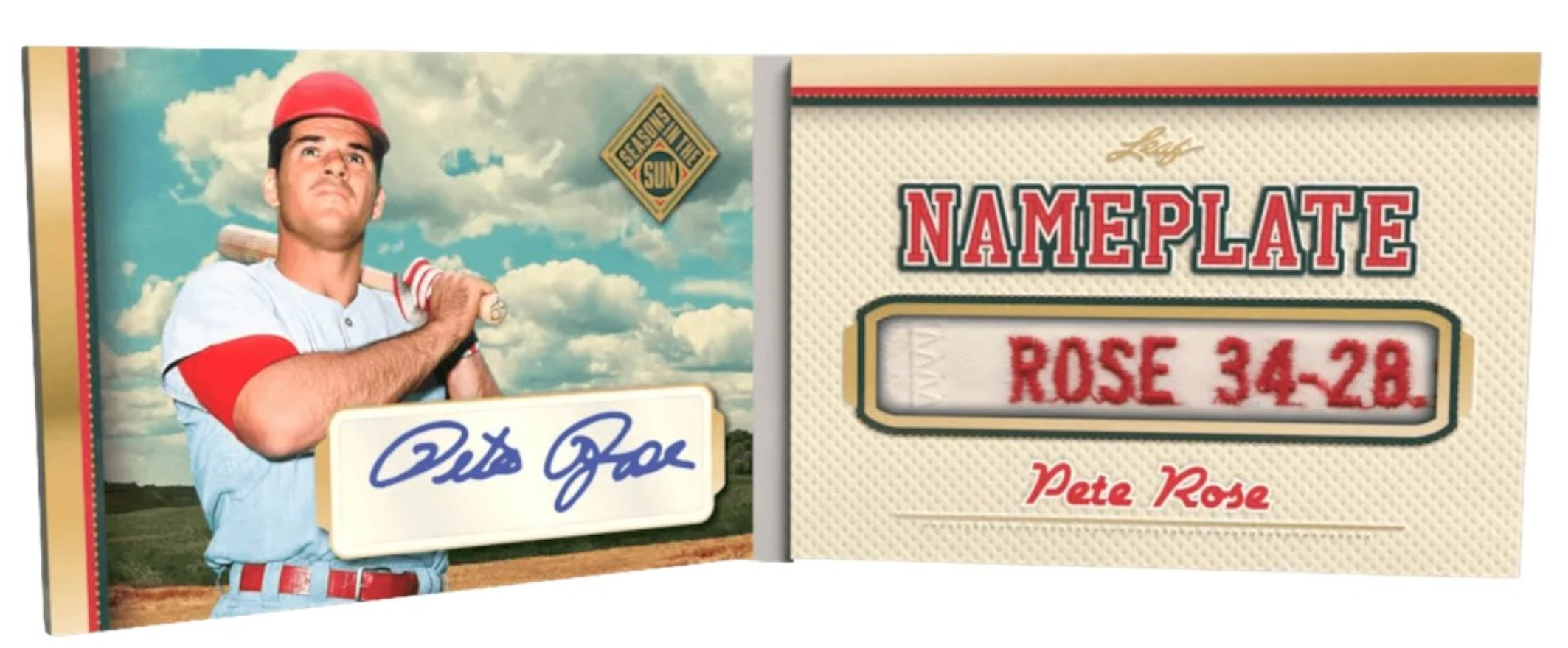 2026 Leaf Seasons in the Sun Baseball Hobby Box