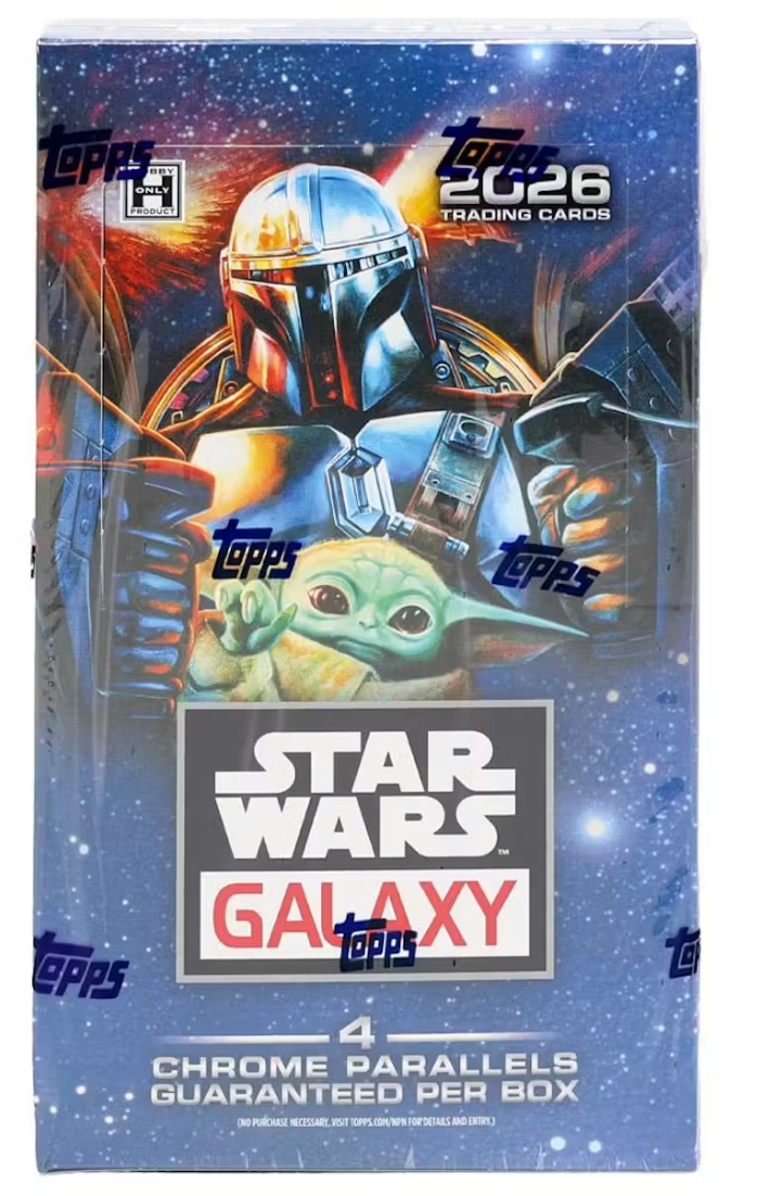 2026 Topps Star Wars Chrome Galaxy Hobby Box