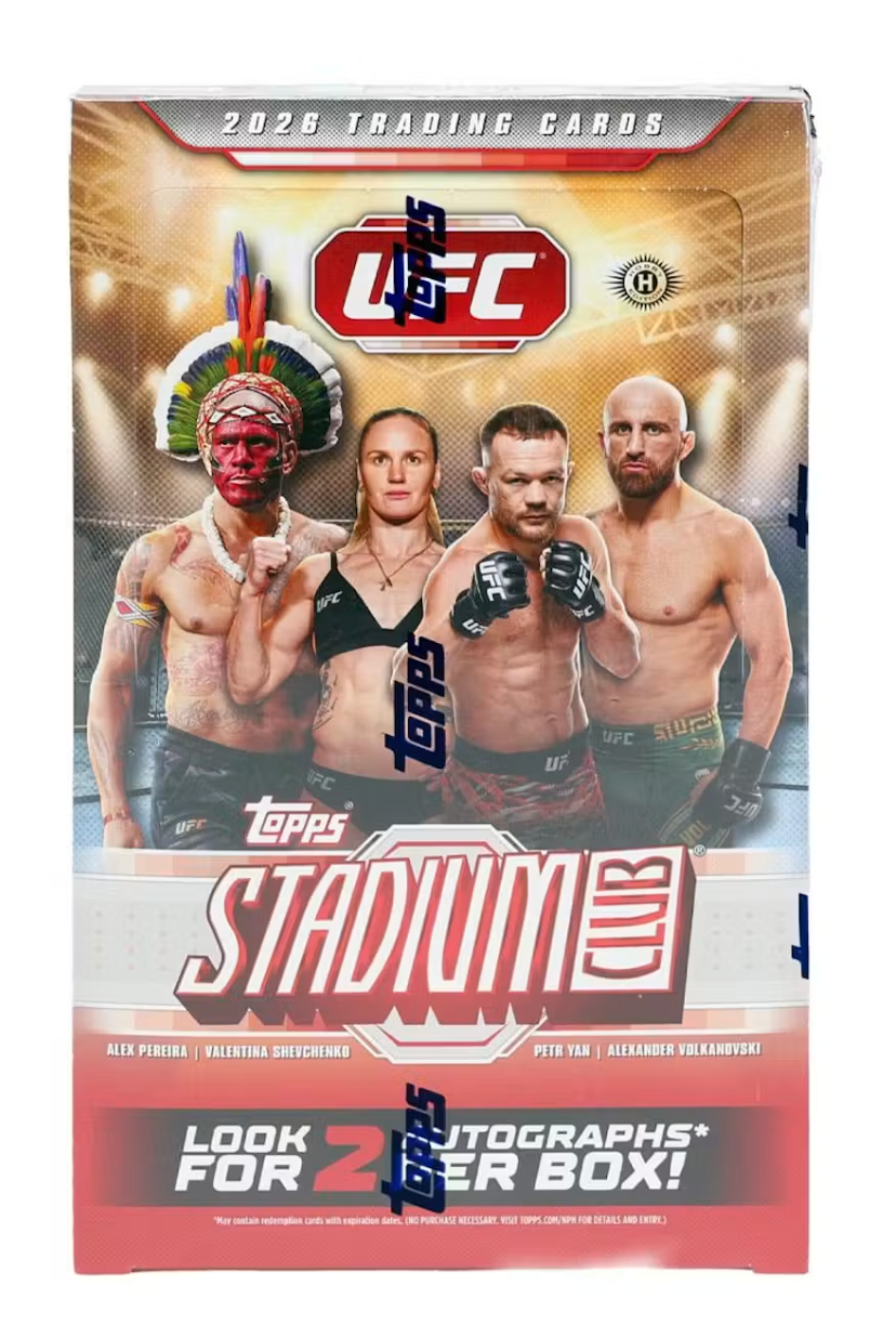 2026 Topps UFC Stadium Club Hobby Box