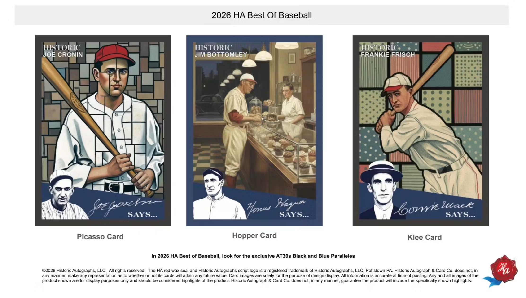 2026 Historic Autographs Best of Baseball Box