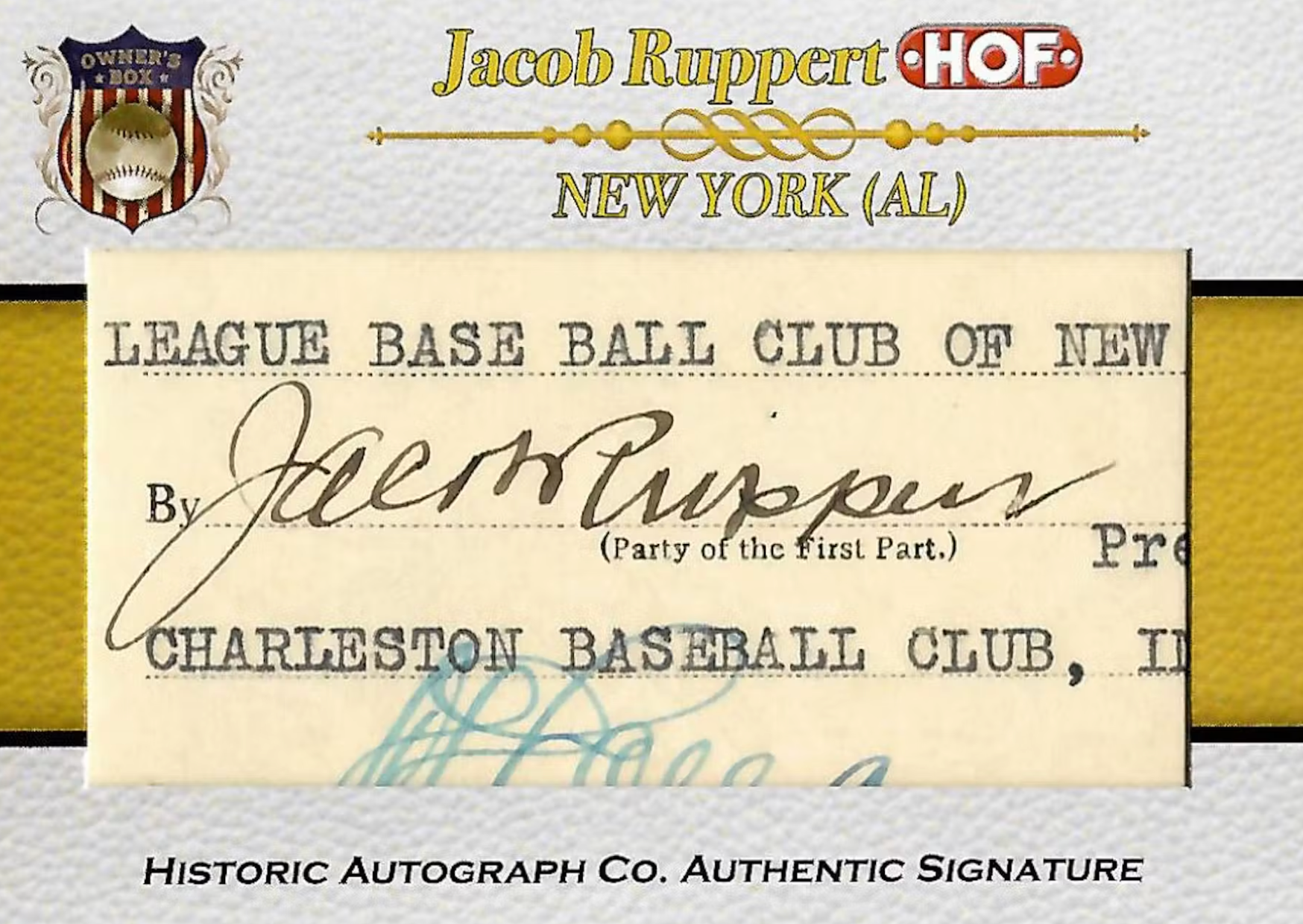 2026 Historic Autographs Best of Baseball Box