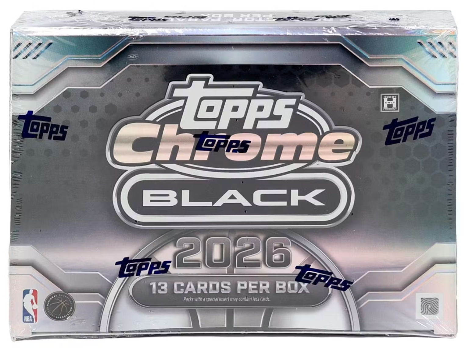2025-26 Topps Chrome Black Basketball Hobby Box