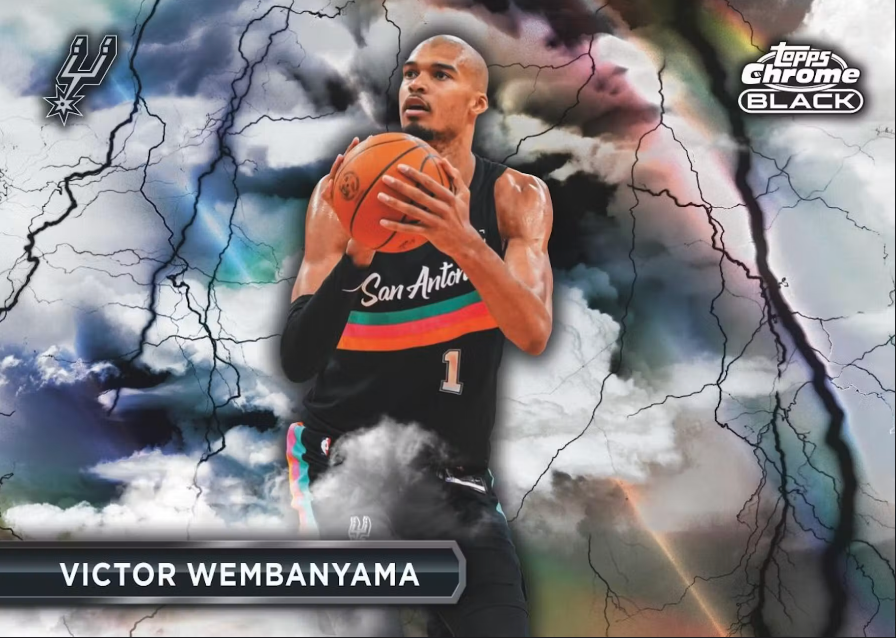 2025-26 Topps Chrome Black Basketball Hobby Box