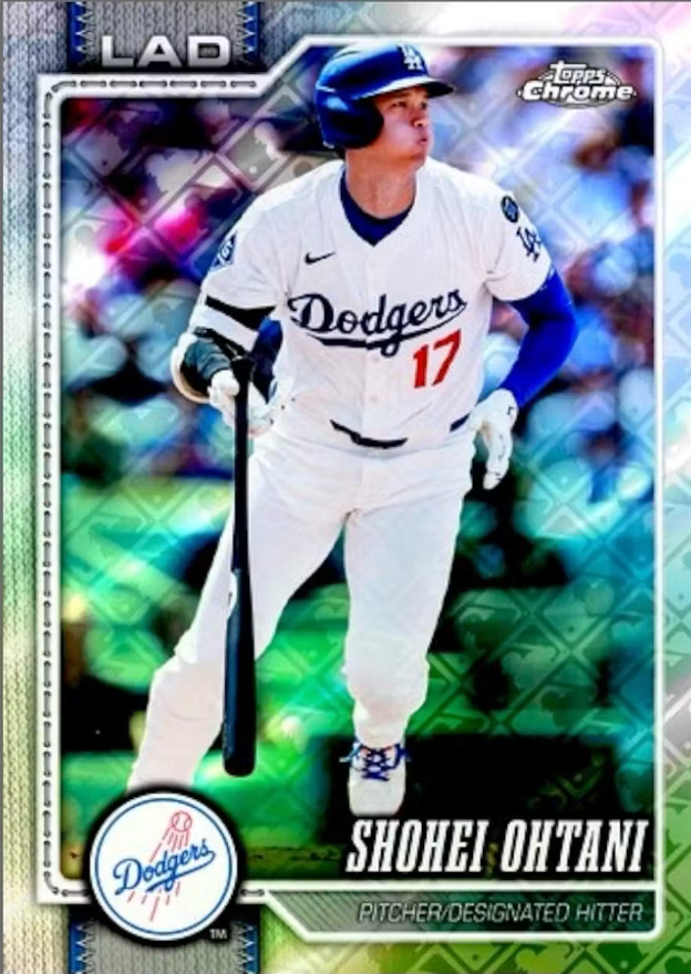 2026 Topps Chrome Baseball Logofractor Edition Box