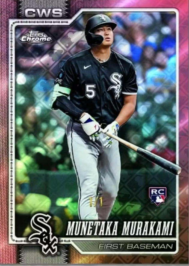2026 Topps Chrome Baseball Logofractor Edition Box