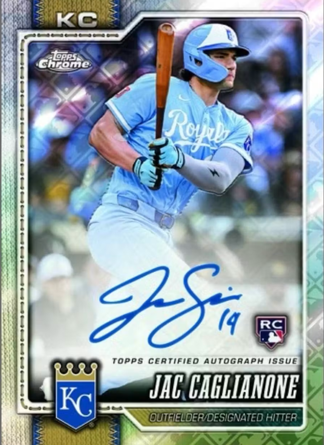 2026 Topps Chrome Baseball Logofractor Edition Box