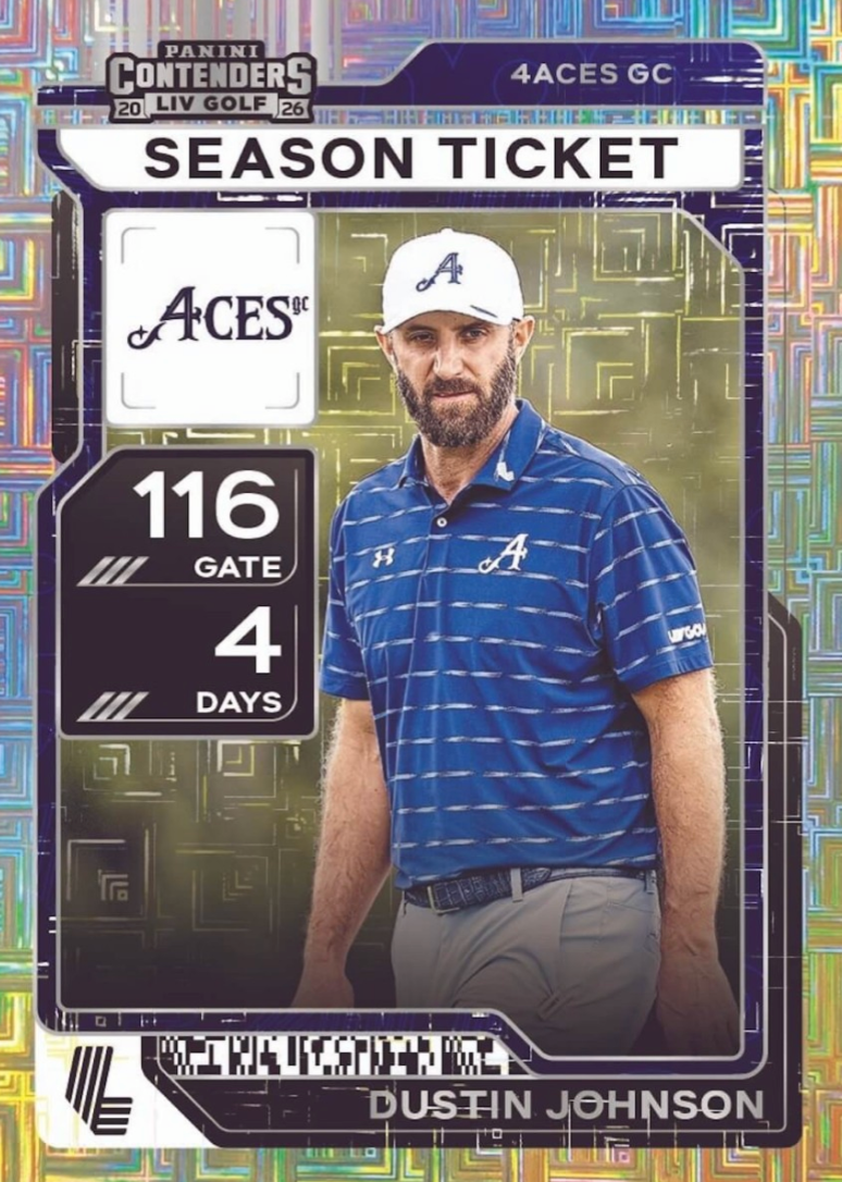 2026 Panini Contenders LIV Golf Hobby Box