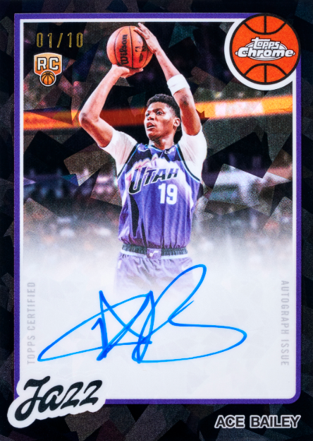 2025-26 Topps Chrome Update Series Basketball Sapphire Edition Box