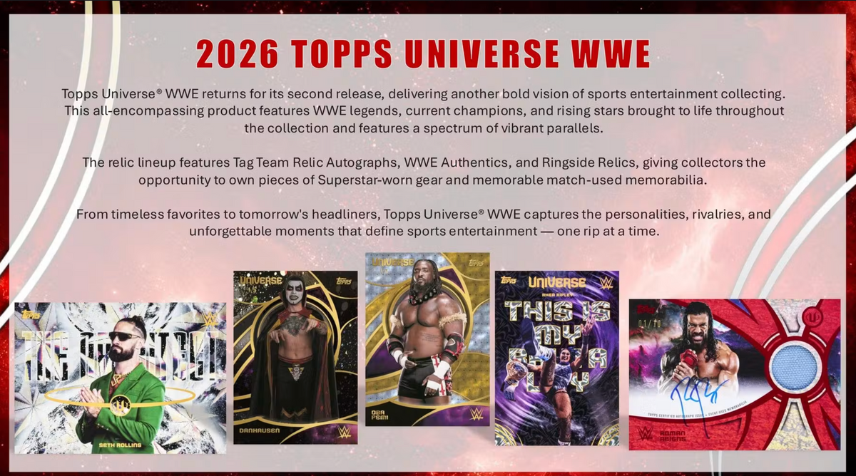 2026 Topps WWE Universe Blaster Box