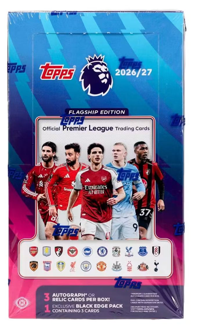 2026-27 Topps English Premier League Soccer Hobby Box