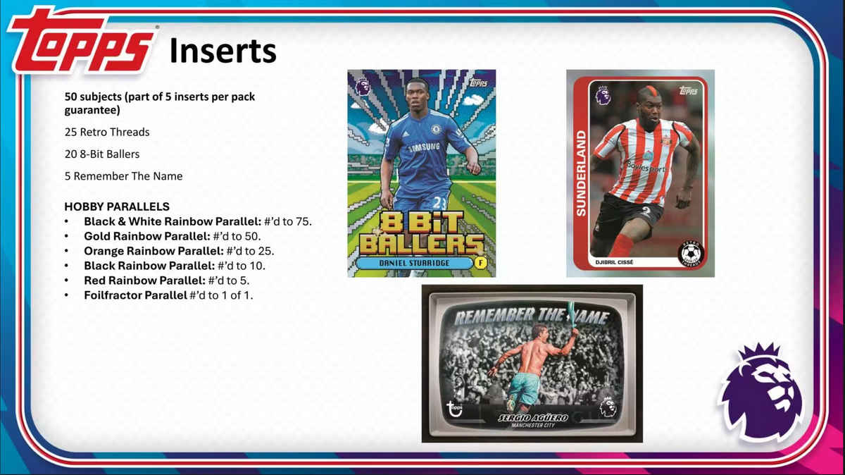 2026-27 Topps English Premier League Soccer Hobby Box